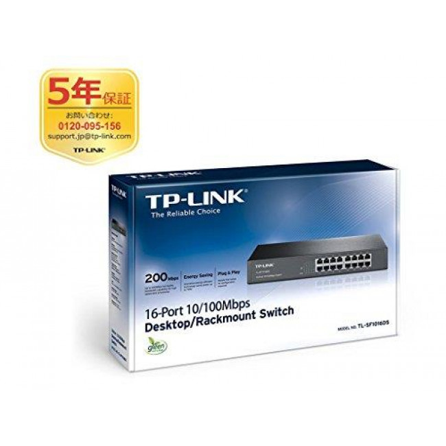 Switch TP-Link TL-SF1016DS 16port 10/100Mbps
