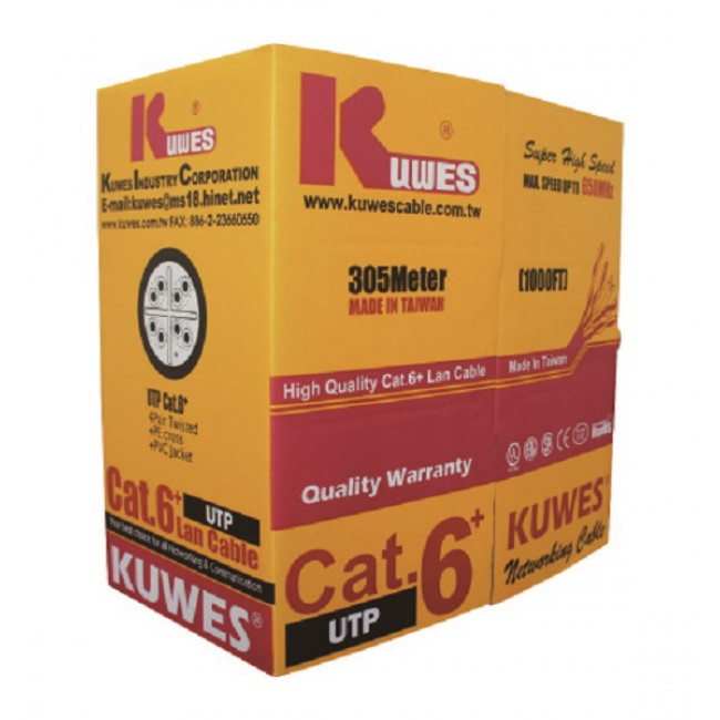 Καλώδιο Kuwes UTP Cat6 305m (Κουλούρα)