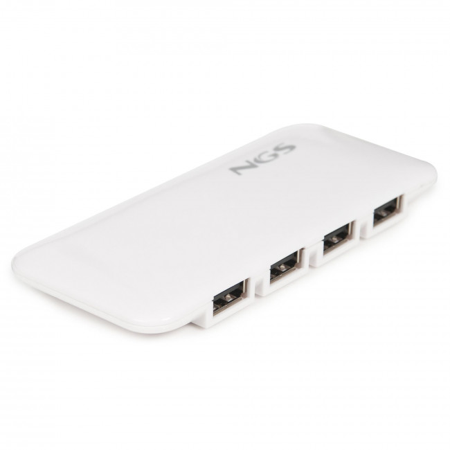 HUB 7PORT NGS USB2.0 WITH POWER ADAPTER WH