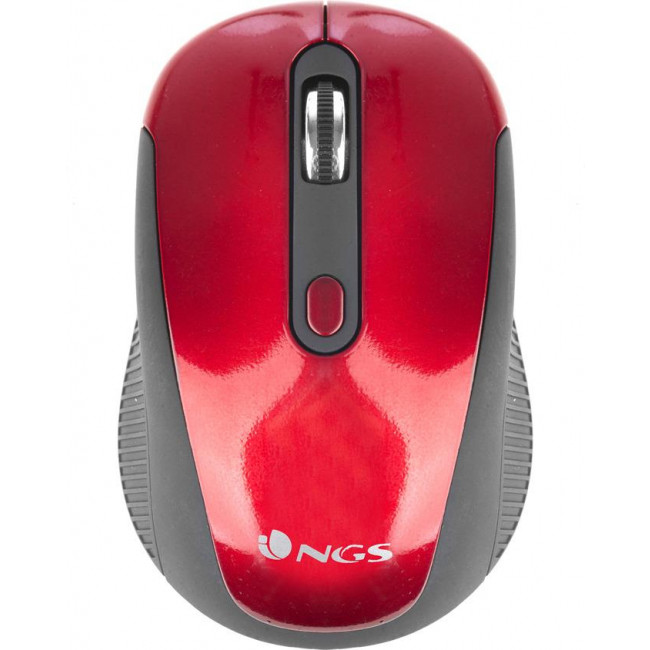 MOUSE NGS WLESS 2,4GHz NANO [FLEA ADVANCED] RED