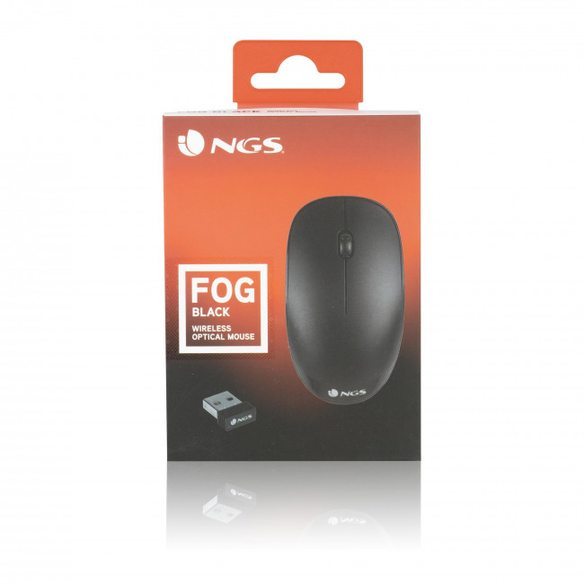 MOUSE NGS WLESS OPTICAL [FOG] BLACK