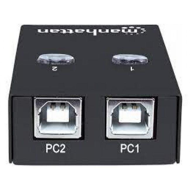 USB Switch Manhattan USB-A Automatic Sharing Switch 2 x USB-B Ports