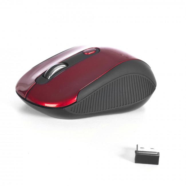 MOUSE NGS WLESS [HAZE] RED