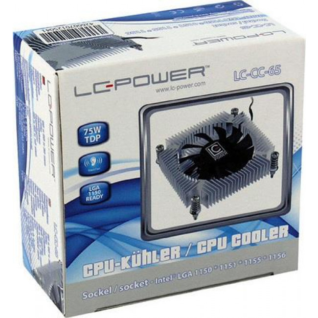 CPU Cooler LC-Power Cosmo Cool lc-cc-65 Low Profile
