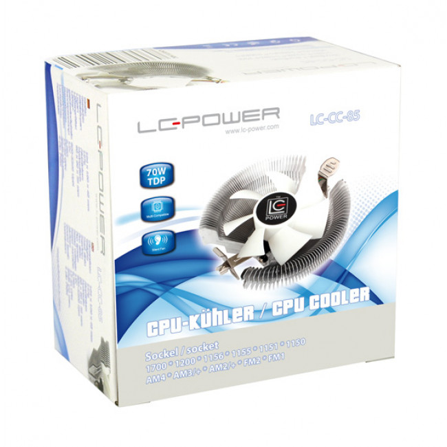 CPU Cooler Lc-Power Cosmo Cool lc-cc-85