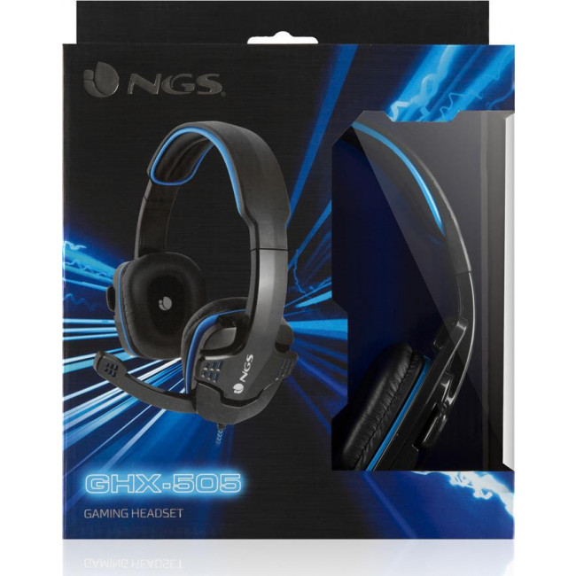 Headset Gaming NGS GHX-505 Black/blue
