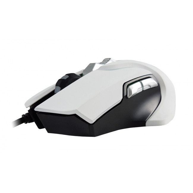 MOUSE GAMING LC-POWER OPTICAL USB 3500dpi [m715w] WHITE