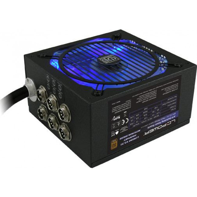 PSU LC-Power Metatron Gaming Series LC8550 V2.31 Prophet 550W APFC ATX 80+ Bronze Modular