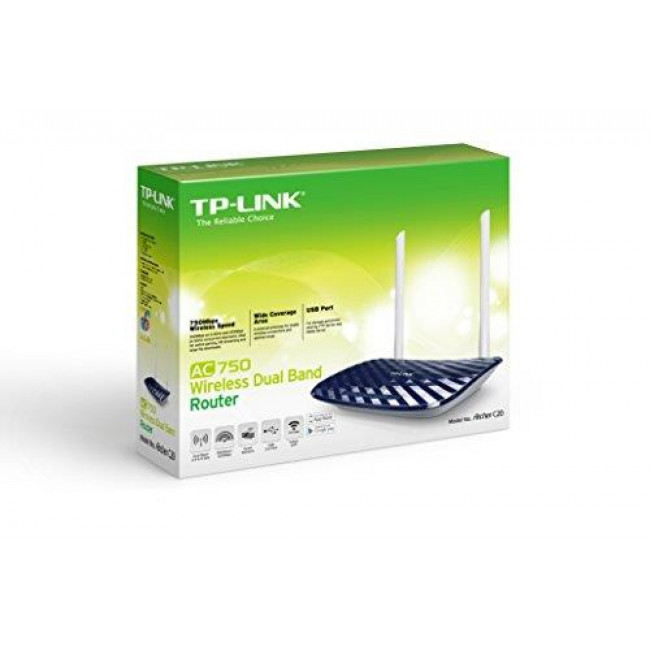 Router Tp-link Archer C20 Wireless Dual Band Router AC750 v5