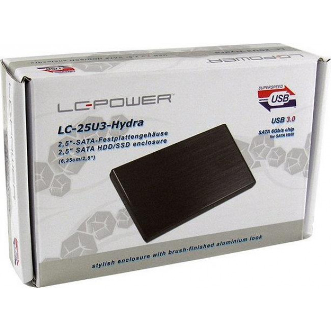Enclosure LC-Power LC-25U3-Hydra 2.5" USB 3.0