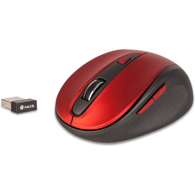 MOUSE NGS WLESS OPTICAL [EVO MUTE] RED