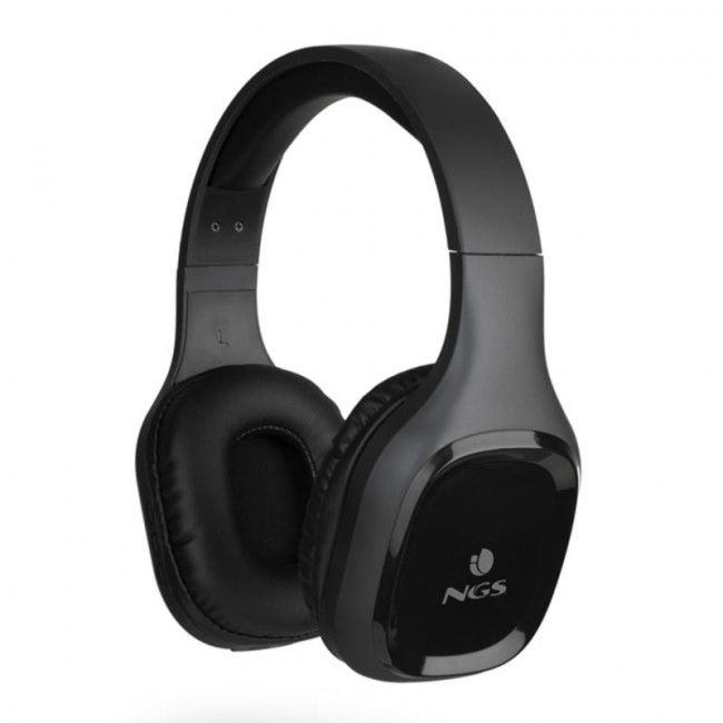 Ακουστικά Bluetooth NGS Artica Sloth με λειτουργεία Hands Free Black