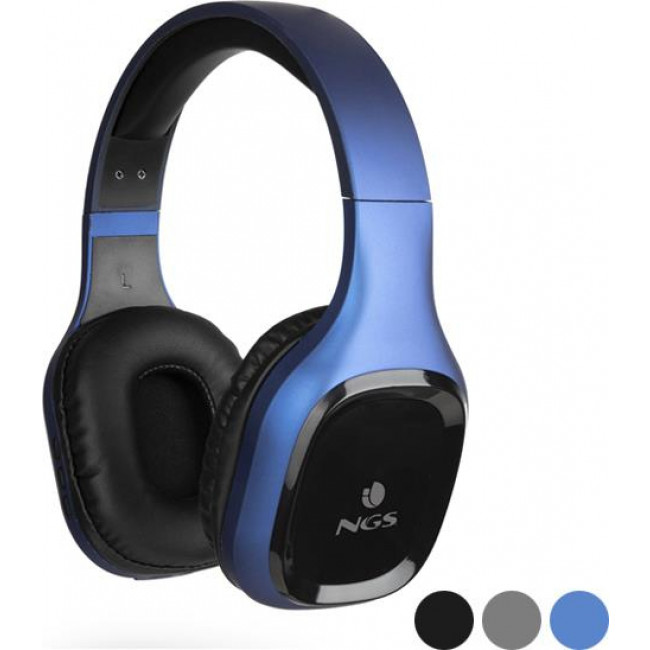 Ακουστικά Bluetooth NGS Artica Sloth με λειτουργεία Hands Free Blue