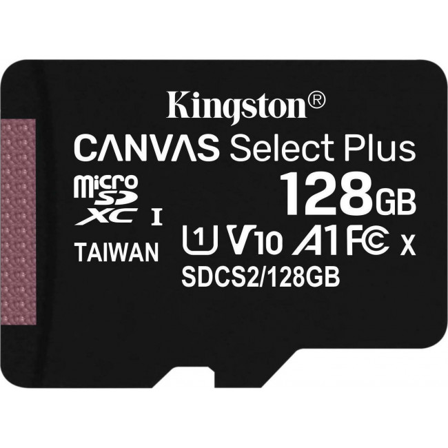MicroSD Kingston Canvas Select Plus 128Gb