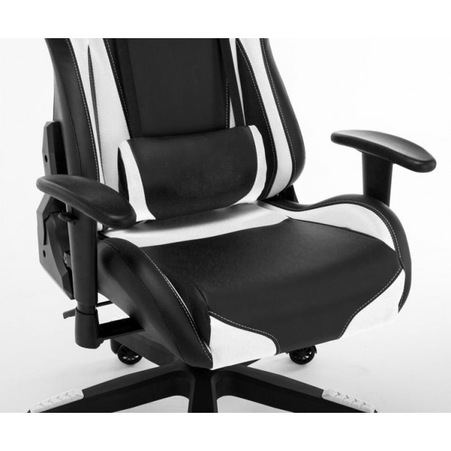 CHAIR GAMING LC-POWER [LC-GC-600BW] Black/White