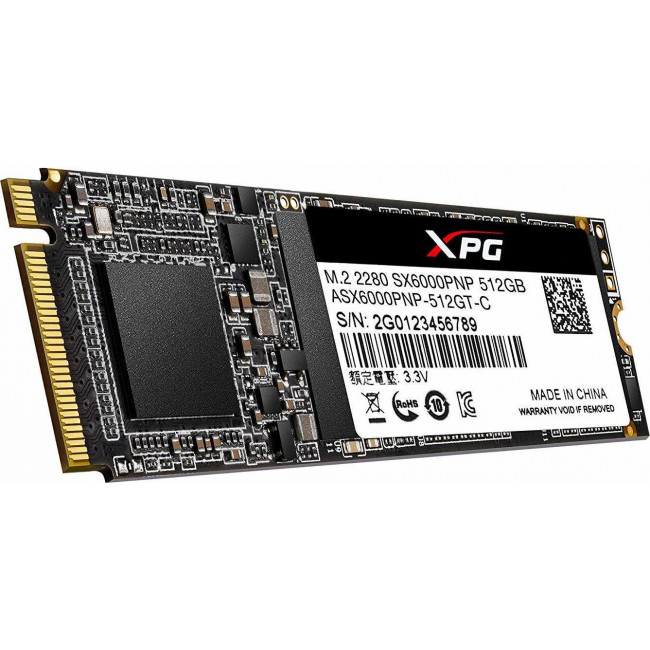 SSD ADATA M.2 2280 PCIe XPG SX6000PNP 512GB 3y