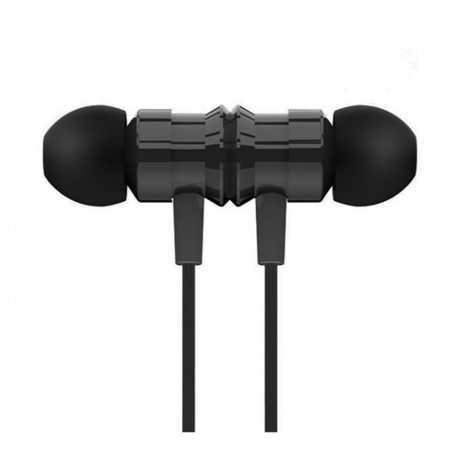 Ακουστικά Ενσύρματα Moxom MX-EP08 με λειτουργεία Hands Free Grey
