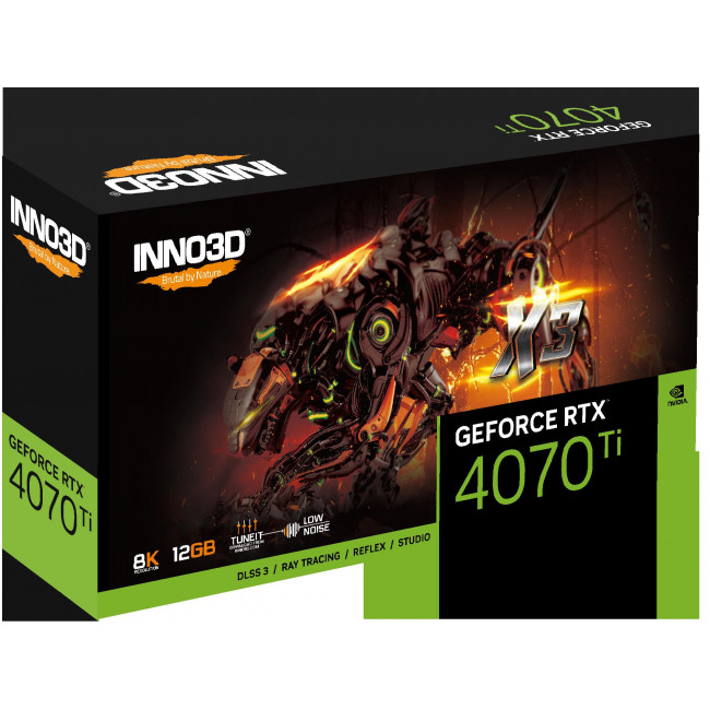 VGA Inno3D GeForce RTX 4070 Ti 12GB GDDR6X X3