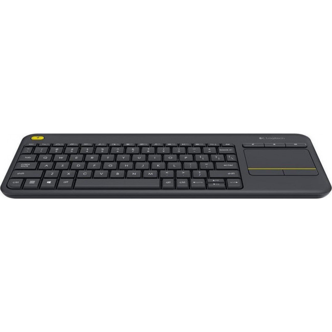 Keyboard Logitech K400 Plus Black Wireless USB EN