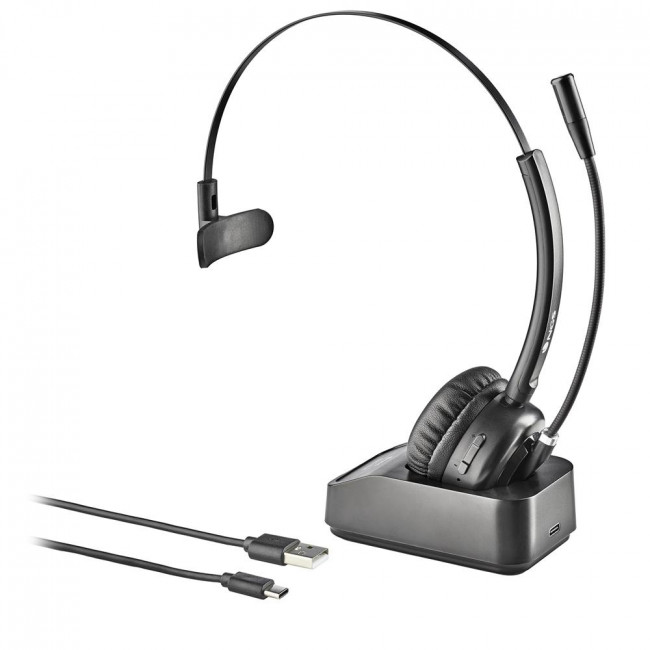 Heaset Bluetooth NGS Buzz Lab with Charging Base Black