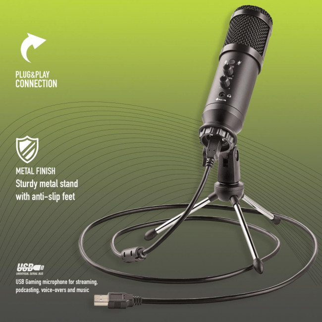 Microphone NGS GMICX-110 USB Unidirectional with Noise Cancellation