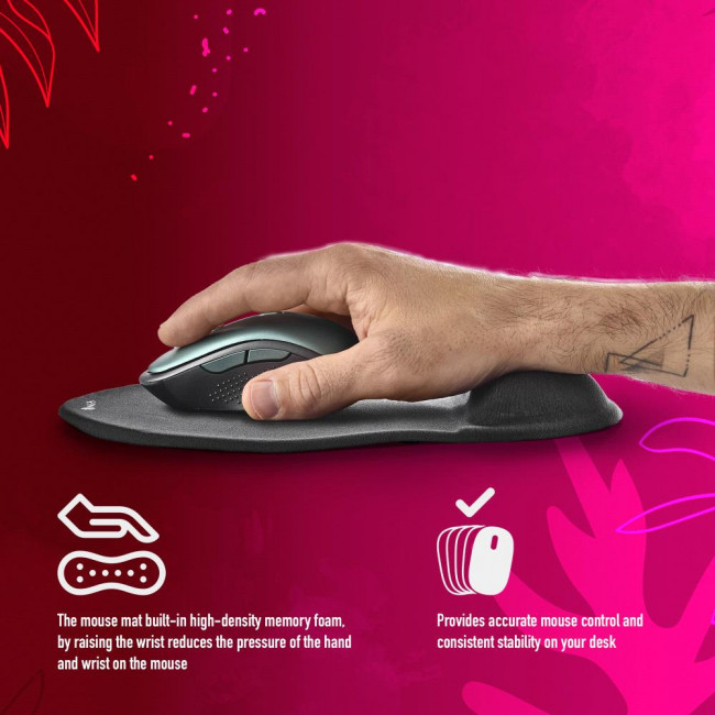 Mousepad NGS Kilimgel With Gel Wrist Rest