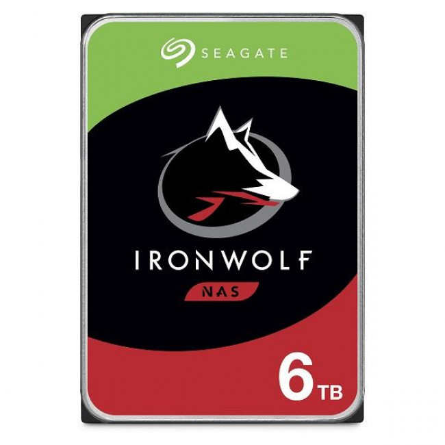 HDD Seagate Ironwolf 6Tb 3.5" SATA III NAS