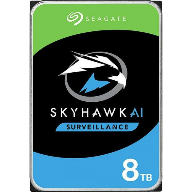 HDD Seagate SkyHawk AI 8Tb 3.5" SATA III Surveillance