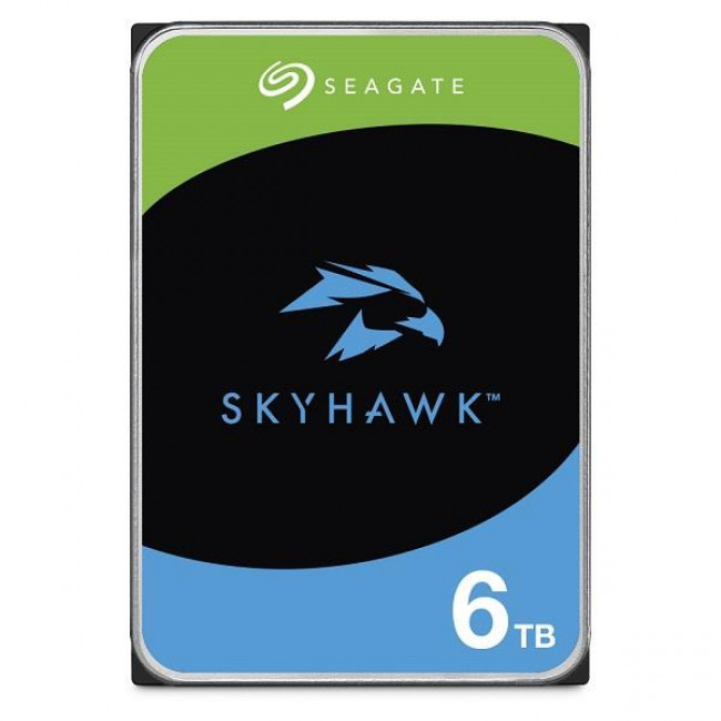 HDD SEAGATE SkyHawk 6TB SATA III, 3.5 256MB Cache