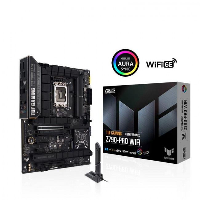 ASUS MOTHERBOARD TUF GAMING Z790-PRO WIFI, 1700, DDR5, ATX