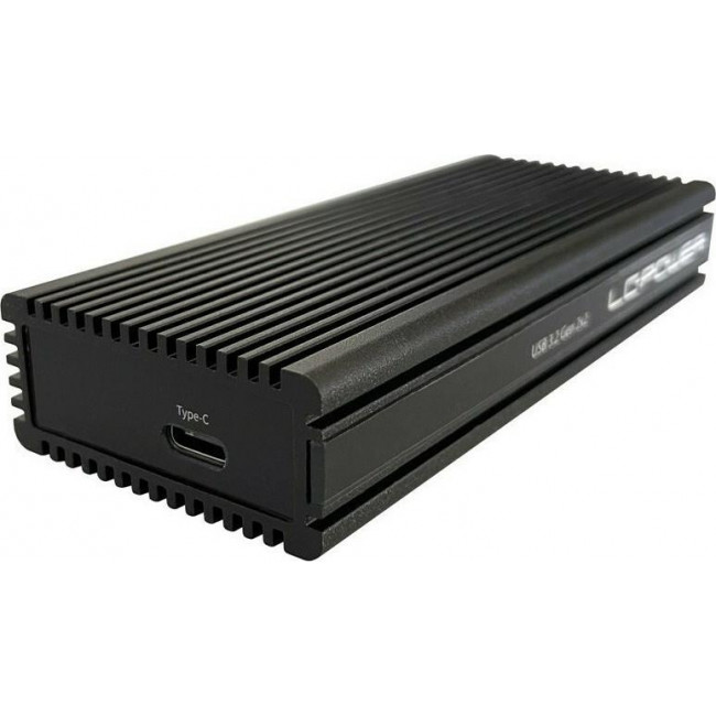 SSD M.2 ENCLOSURE LC-POWER USB 3.2 Gen 2x1 Type C [LC-M2-C-NVME-2] NVMe
