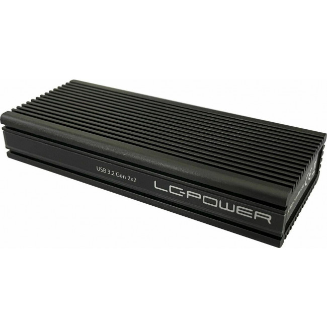 SSD M.2 ENCLOSURE LC-POWER USB 3.2 Gen 2x1 Type C [LC-M2-C-NVME-2] NVMe