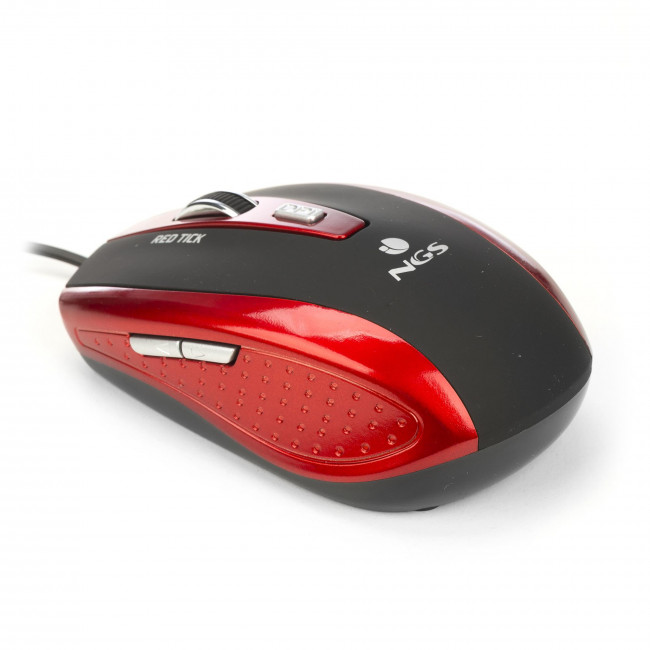 MOUSE NGS USB OPTICAL 800/1600 [TICK] RED