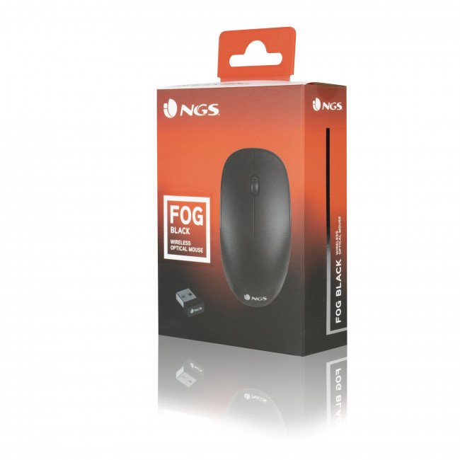 MOUSE NGS WLESS OPTICAL [FOG] BLACK