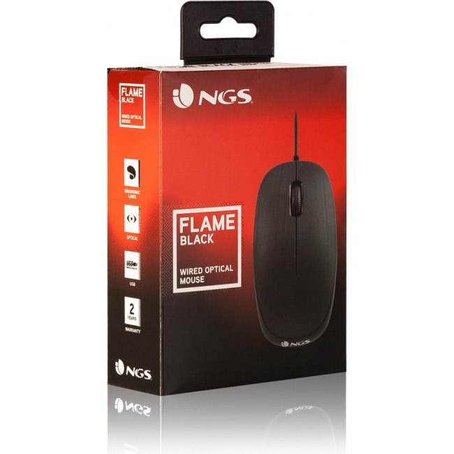 MOUSE NGS OPTICAL [FLAME] BK