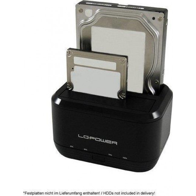 Docking Station LC-Power LC-DOCK-U3-III 2 x 2.5"/3.5" SATA USB 3.0