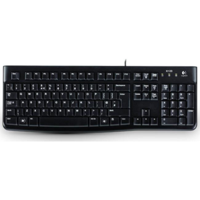 Keyboard Logitech K120 Wired USB GR