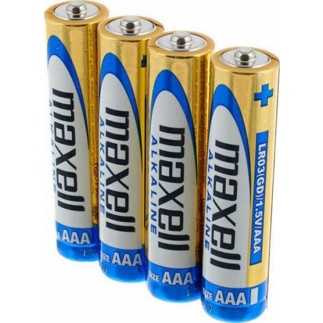 ΜΠΑΤΑΡΙΑ ALKALINE MAXELL AAA LR03 4PACK