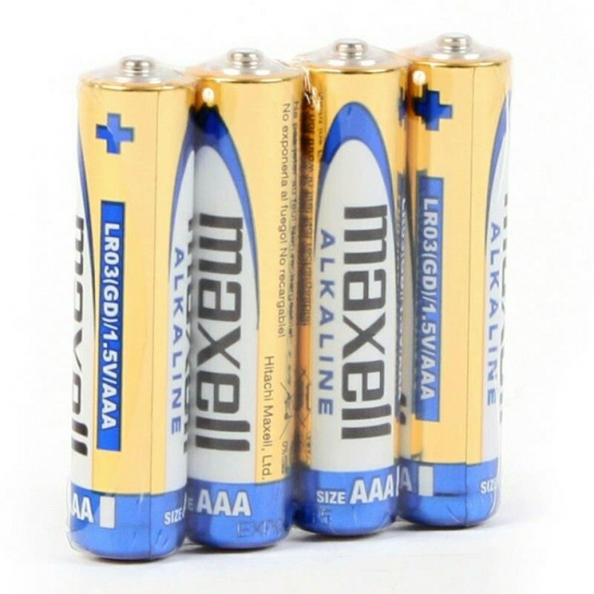 ΜΠΑΤΑΡΙΑ ALKALINE MAXELL AAA LR03 4PACK