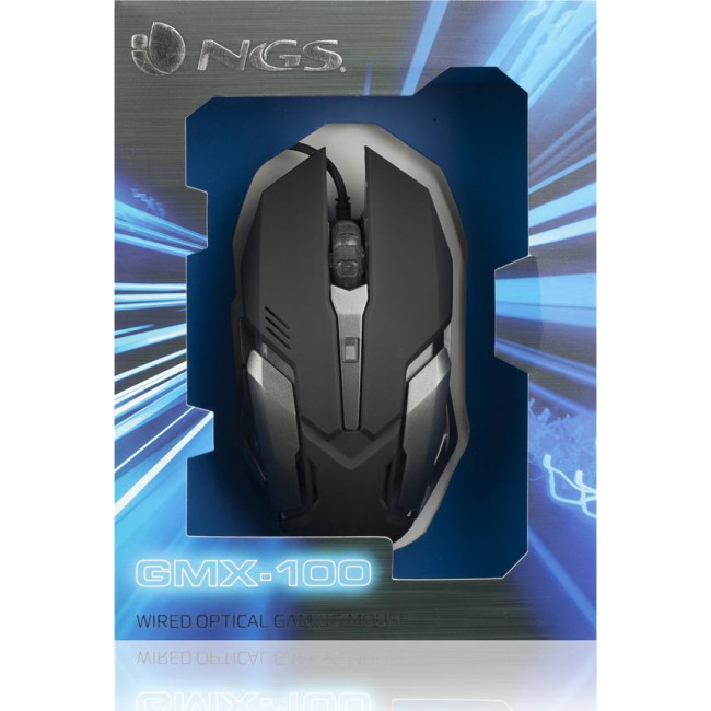 MOUSE LED GAMING NGS GMX-100 WIRED 2200dpi