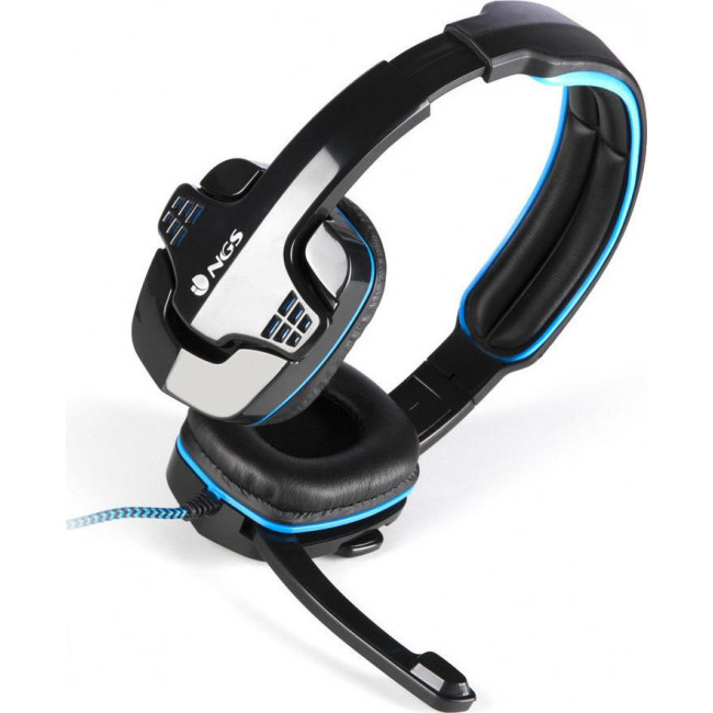 Headset Gaming NGS GHX-505 Black/blue