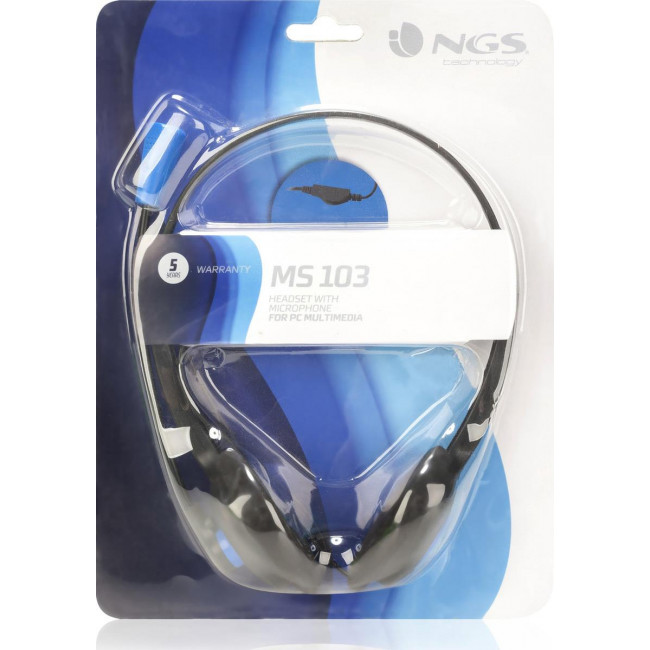 Headset NGS MS103 Black