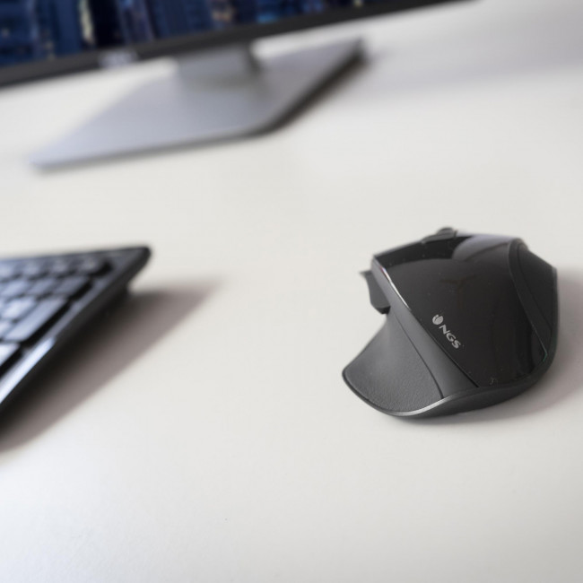 MOUSE NGS WLESS OPTICAL 2,4GHz [BOW] BLACK