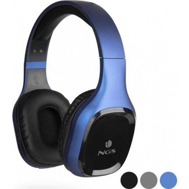 Ακουστικά Bluetooth NGS Artica Sloth με λειτουργία Hands Free Blue