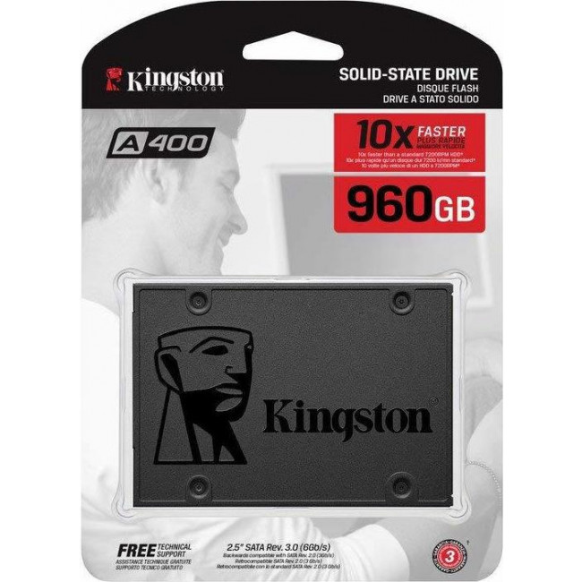 SSD Kingston A400 960Gb 2.5'' SATA III
