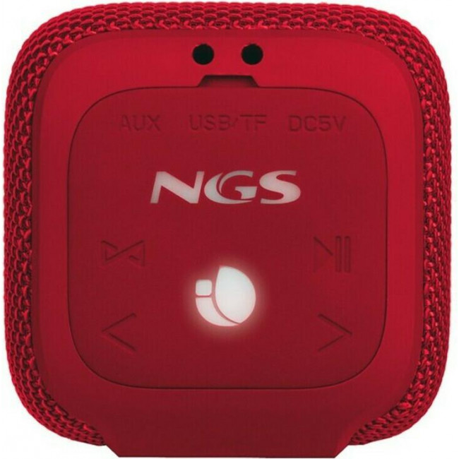 Bluetooth Speaker NGS [ROLLER COASTER] 10W Red