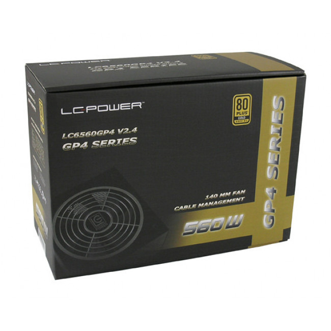 PSU LC-Power GP4 Series LC6560GP4 V2.4 560w APFC 80+ Gold Modular