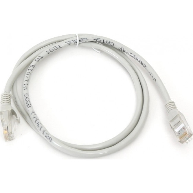 Καλώδιο Omega UTP Cat5e 1m Grey