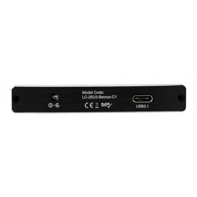 Enclosure LC-Power LC-25U3-Becrux-C1 2,5" Type C USB 3.1