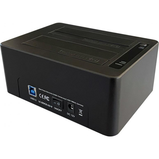 Docking Station LC-Power LC-DOCK-U3-V 2 x 2.5"/3.5" SATA USB 3.0